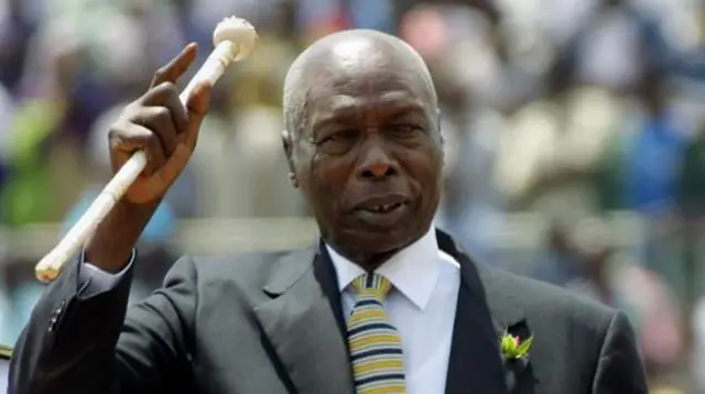 Daniel Moi ya zama shugaban Kenya a 1978