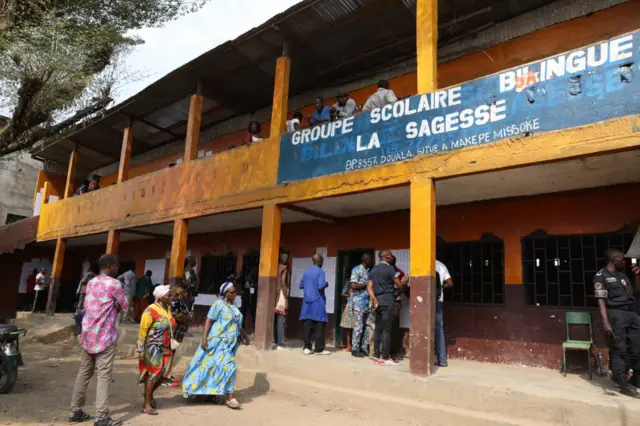 Polling unit for Douala