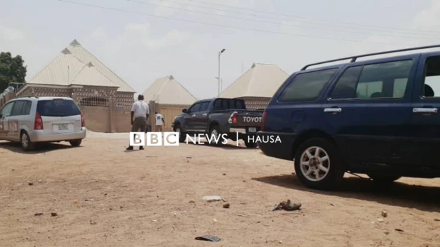 Hotunan gidan da Muhammadu Sanusi yake a garin Awe