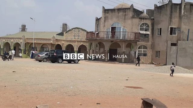 Hotunan gidan da Muhammadu Sanusi yake a garin Awe