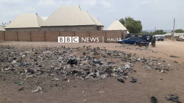 Hotunan gidan da Muhammadu Sanusi yake a garin Awe