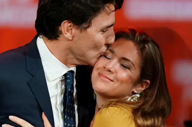 Vợ chồng Thủ tướng Canada Justin Trudeau