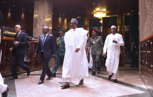 Shugaba Buhari da na Guinea-Bissau,  Umaro Sissoco Embalo