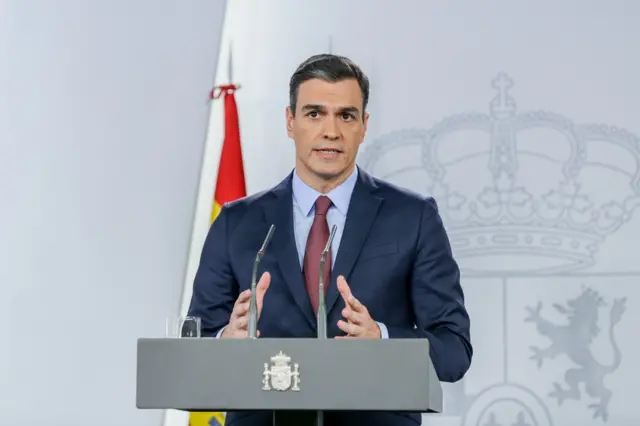 İspanya Başbakanı Pedro Sanchez
