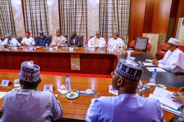 Buhari da APC governors