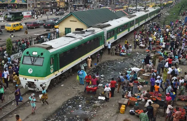 Jirgin kasa a Najeriya