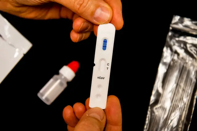 Pek çok şirket hamilelik testlerine benzeyen ve kısa süre içinde sonuç veren koronavirüs testleri üretmeye başladı.
