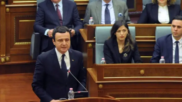 Ministira Muummee Albin Kurti