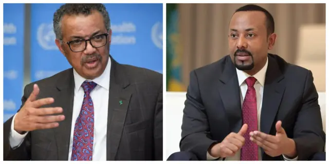 MM Abiyyi Ahimadiifi Daarektara Olaanaa Dhaabbata Fayyaa Addunyaa Dr Teediros Adihaanom