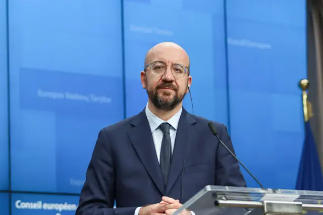 Avrupa Konseyi Başkanı Charles Michel
