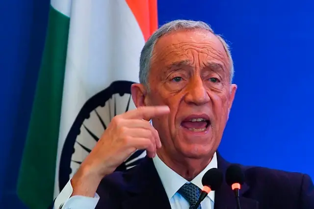 Shugaban Portugal Marcelo Rebelo de Sousa