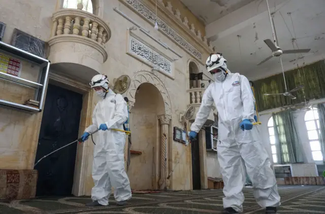 Coronavirus ta fara yin kamari a Syria