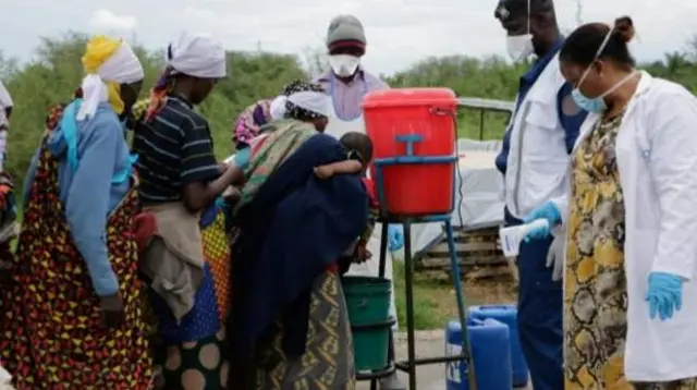 A farkon watan jiya, an umarnin duk mutanen da za su tsallaka iyaka zuwa Burundi su wanke hannunsu saboda fargabar coronavirus