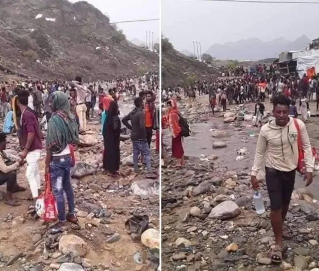 ኢትዮጵያውያን ስደተኞች በየመን