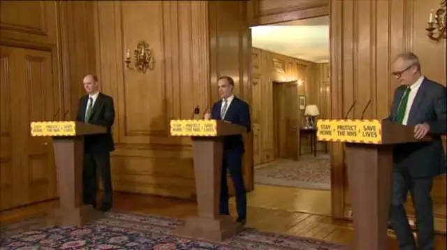 برطانوی حکام کی بریفینگ