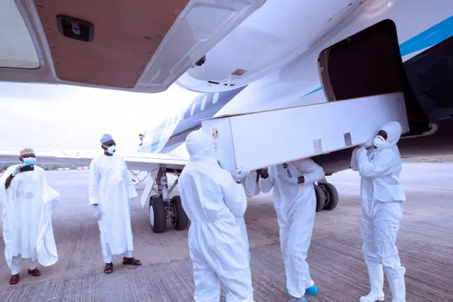 Yadda aka yi Jana'izar Abba Kyari