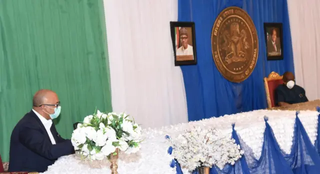 NCDC oga and Govnor of Rivers State