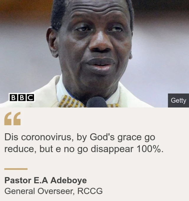 Pastor E. A. Adeboye