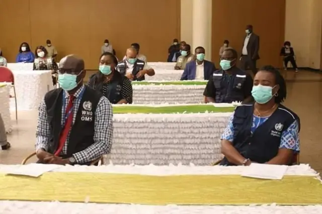 Officials from WHO & NCDC