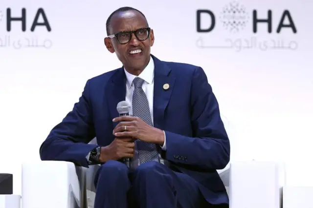 የሩዋንዳ ፕሬዝድንት ፖል ካጋሜ