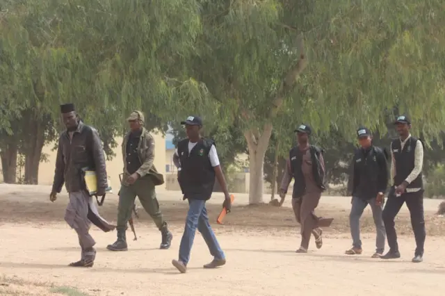 Some members of di Kano anti corruption commission