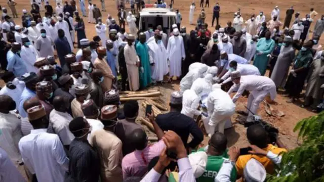 burial