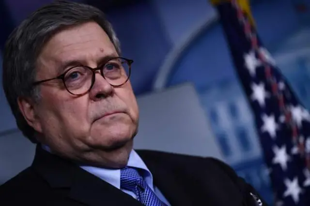 ABD Adalet Bakanı William Barr