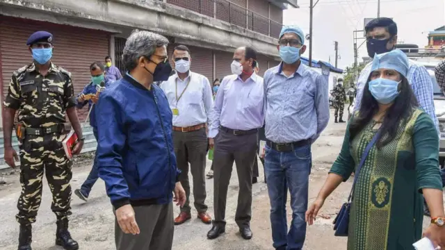 कोलकाता पहुंची केंद्रीय टीम