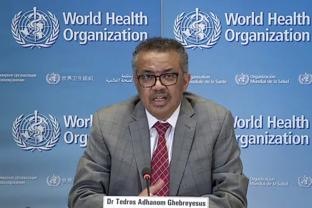 Dr Tedros Adhanom Ghebreyesus