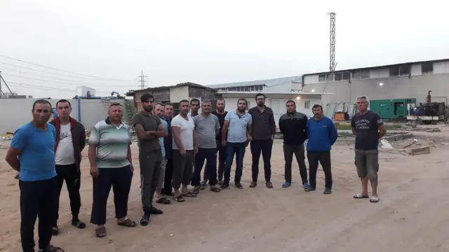 Irak'ta kalan Türk işçiler