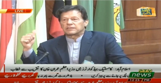 عمران خان، کورونا