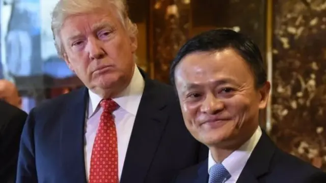 jack ma and trump