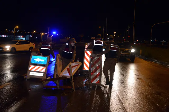 Kahramanmaraş'ta da yollar kapatıldı