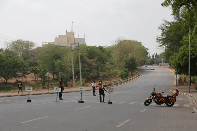An hana fita a Abuja