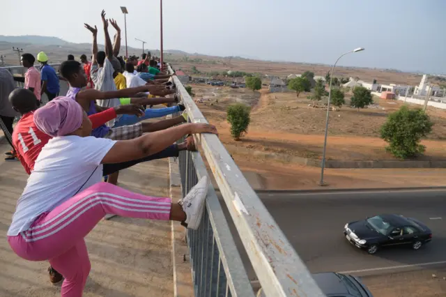 Yadda hana fita ya sa mutane motsa jiki a Abuja