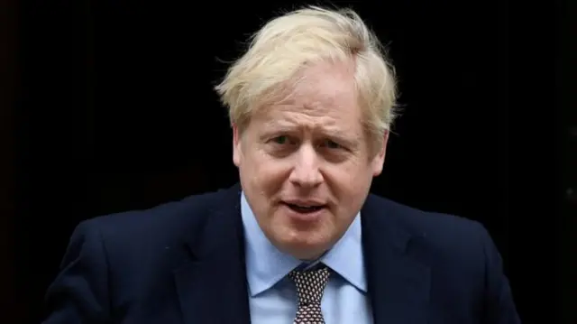 Ra' iisal wasaaraha UK Boris Johnson