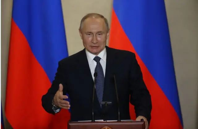 Shugaban Rasha Vladimir Putin