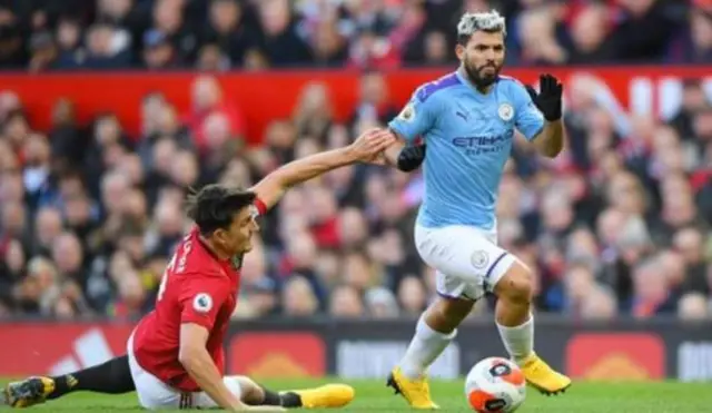 Sergio Aguero in action