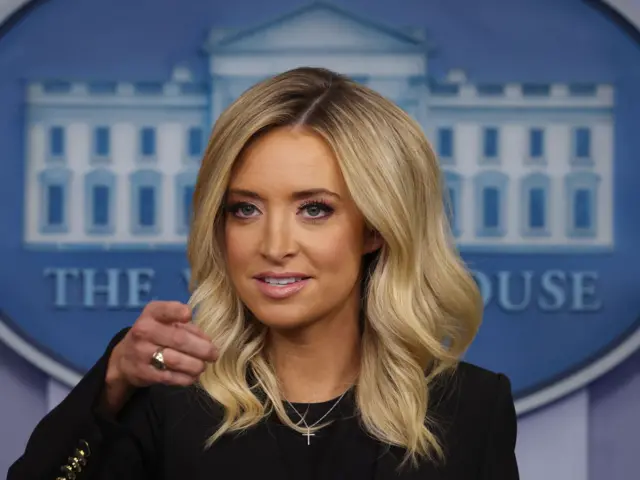 वाइट हाउस की प्रवक्ता केली मैक्ननी