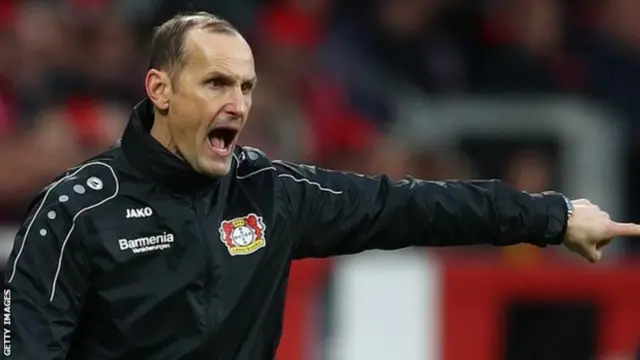 Augsburg head coach Heiko Herrlich