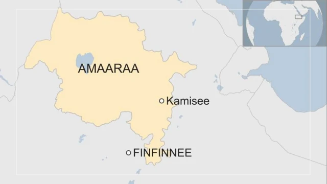 Kaartaa Naannoo Amaaraa