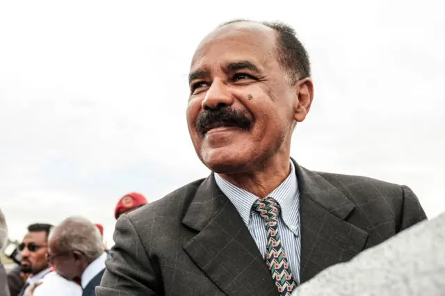 Eritrea presido Isaias Afwerki