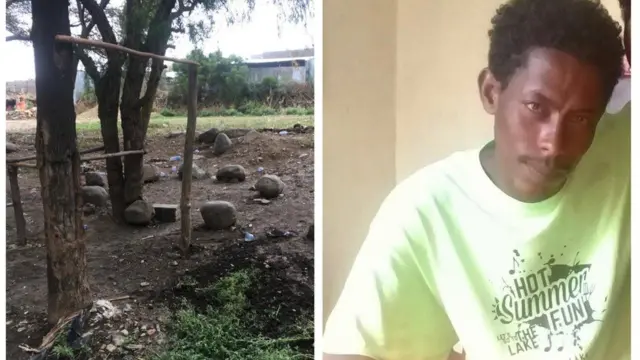 መንእሰይ ሲሳይን መሓዙቱን ተኣኻኺቦምሉ ዝነበረ ቦታ