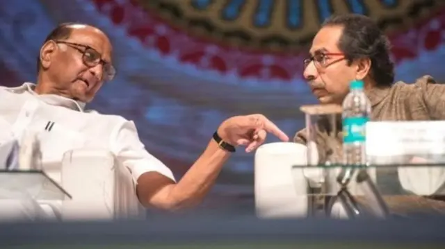 उदधव ठाकरे, शरद पवार