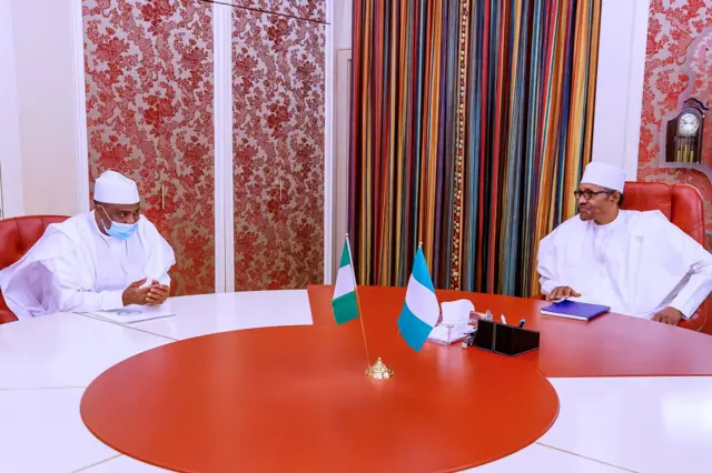 Buhari da Gwamna Tambuwal