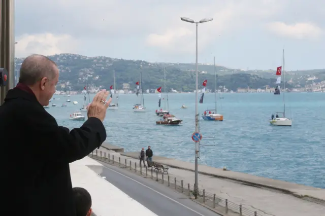erdoğan ve tekneler