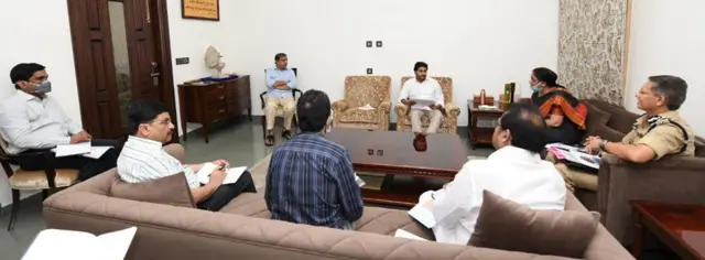 జగన్ సమీక్ష సమావేశం