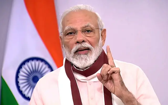 प्रधानमंत्री नरेंद्र मोदी
