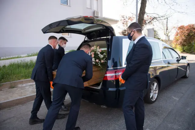 İtalya'da bir cenaze