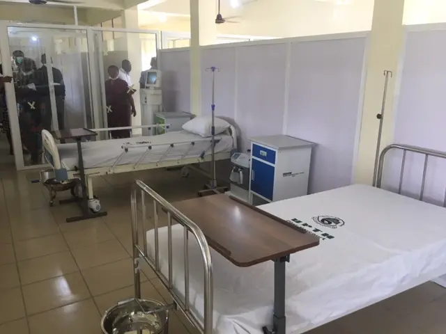University of Port Harcourt Teaching Hospital UPTH don open 14 bed Isolation and Treatment Centre to treat Covid19 cases for Rivers State.
